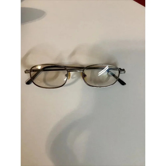 Brooks Brothers Men's Reading Eyeglasses With Metal Frame With Hard Shell Case. - Picture 3 of 7